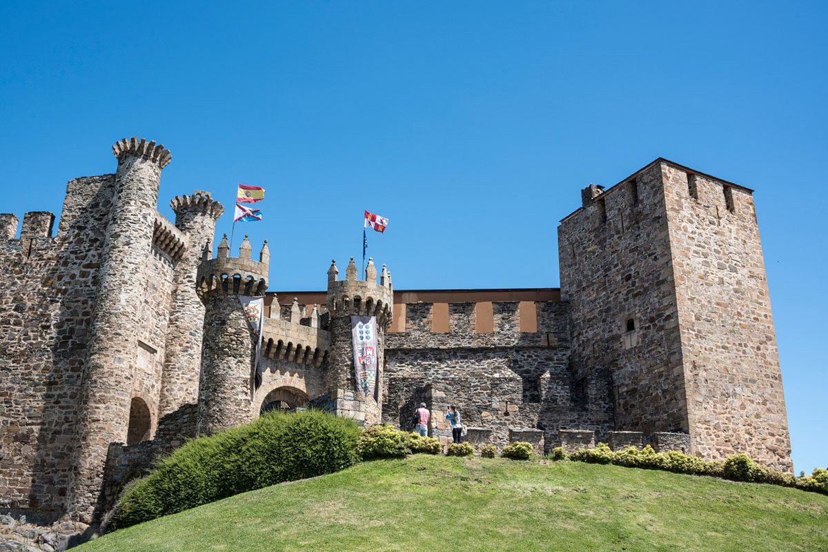 Visitas al Castillo de Ponferrada durante el fin de semana del Primero de mayo